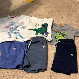 Dinosaur Graphic T-Shirts and Shorts Set Tommy Bahama
